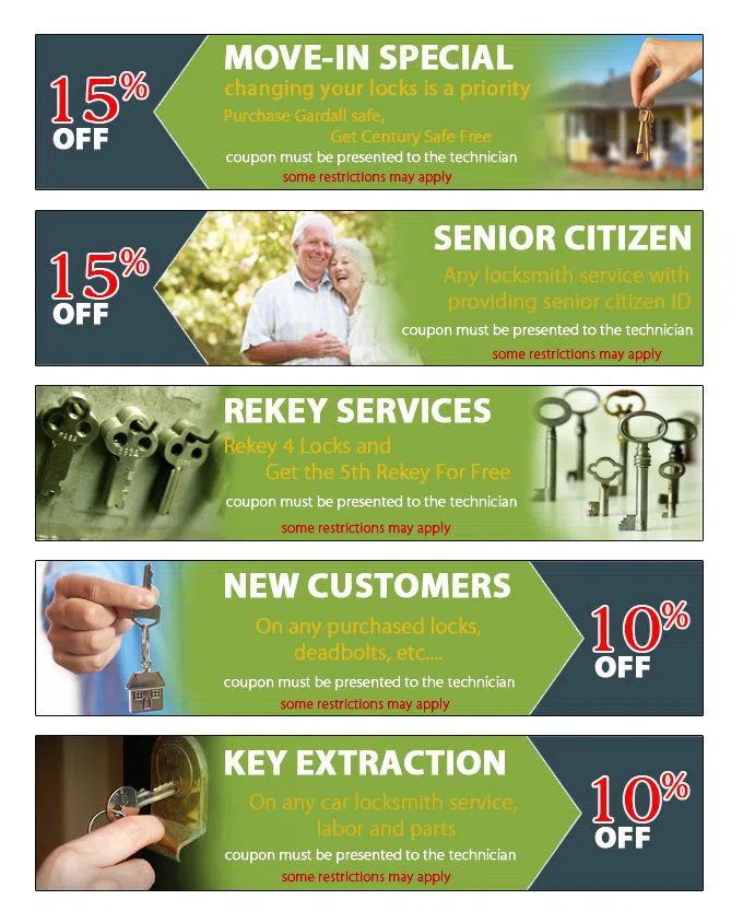 Chelsea Locksmith Store  Chelsea, MA 617-826-6190 - coupon23-set-five